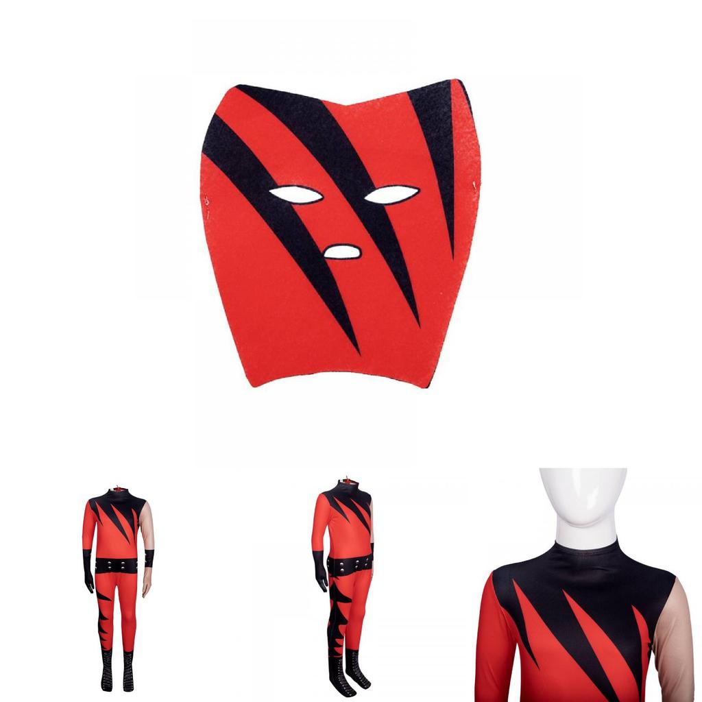 Костюм для косплея Mangguo Kids, борцовское боди с маской Кейна, новый продукт на Хэллоуин