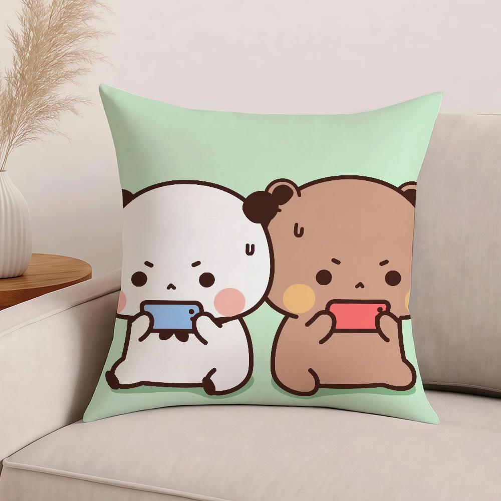 Cartoon Bubu Dudu Cute Pillow Case Office Cushions Suitable For Sofa Car Bedroom Decorative Cushion Cover