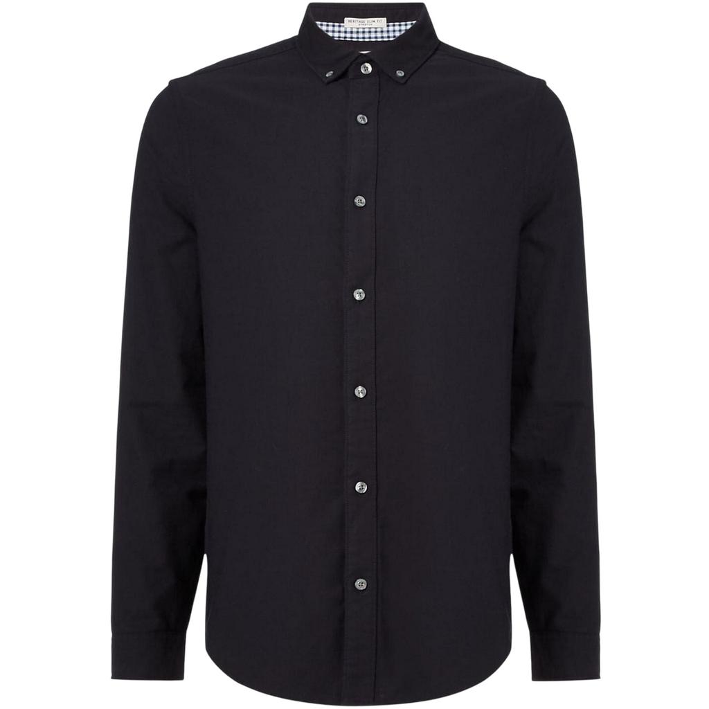 Original Penguin Mens Sticker Pete EcoVero Long-Sleeved Shirt
