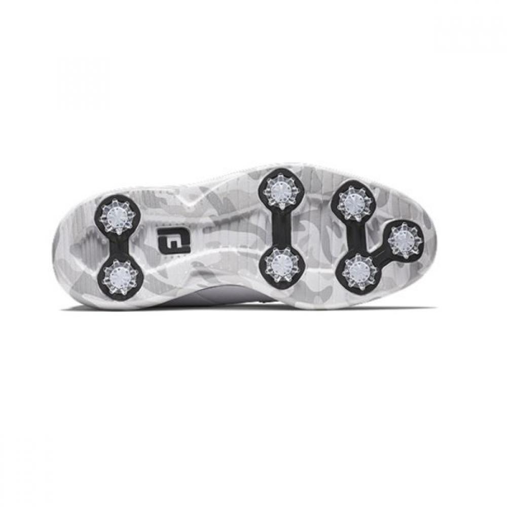 Footjoy Tradition Blucher White Grey Camo 57953
