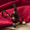 Брелок из сандалового дерева в форме тыквы-горлянки: Креативный, Портативный Кулон для Мужчин и Женщин