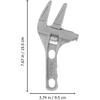 Angoily Wrench Adjustable Spanner Alloy Spanner
