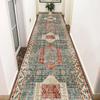 Persian Style Carpet for Living Room Decoration Rugs Non-slip Stairway Hallway Stairs Rug Corridor Aisle Runner Customizable Mat