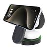 L9 15W Magnetic Wireless Charger Folding Charging Station for Apple Devices