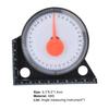 Slope Angle Meter Accurate Multifunctional Mini Lightweight Long Service Life Inclinometer Protractor for