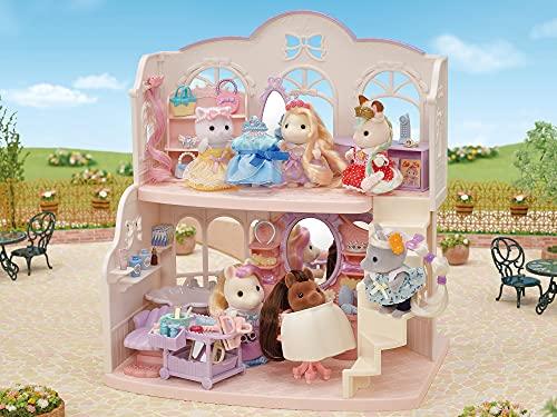 Sylvanian Families Hair Salon [Stylish Pony Friends Set] Fu-17 ST Mark Certified Ages 3+ Toy Dollhouse Sylvanian Families Epoch Co., Ltd.