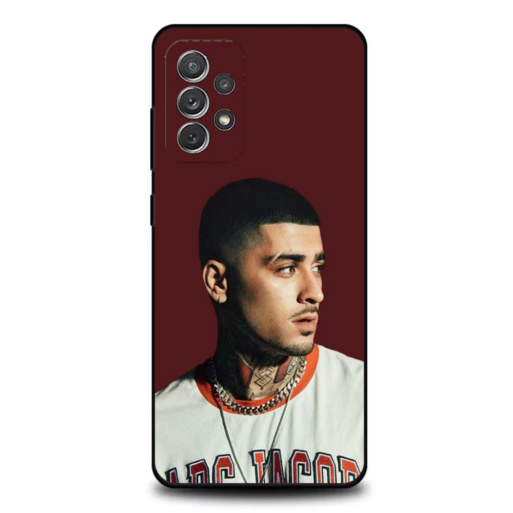 Чехол для телефона певца Зейна Малика для Samsung S25, S24, S21, S22, S23, S30, Ultra, S20, Plus, Fe, Lite, Note, 10, 9, 5G Черный чехол