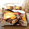 Комплект постельного белья Fairy Tail, Комплект постельного белья Anime, Комплекты пододеяльников, 3D-принт, Односпальная кровать, Двуспальная кровать, Полная кровать, Двуспальная кровать, Двуспальная кровать, Взрослый, Детская, Спальня,
