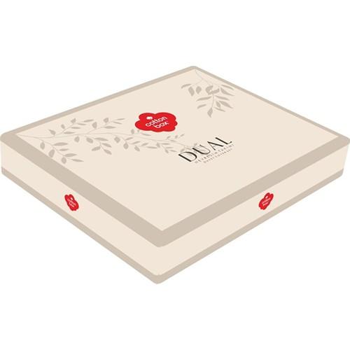 Cotton Box Двойной комплект двуспальных пододеяльников Vilda Bordeaux