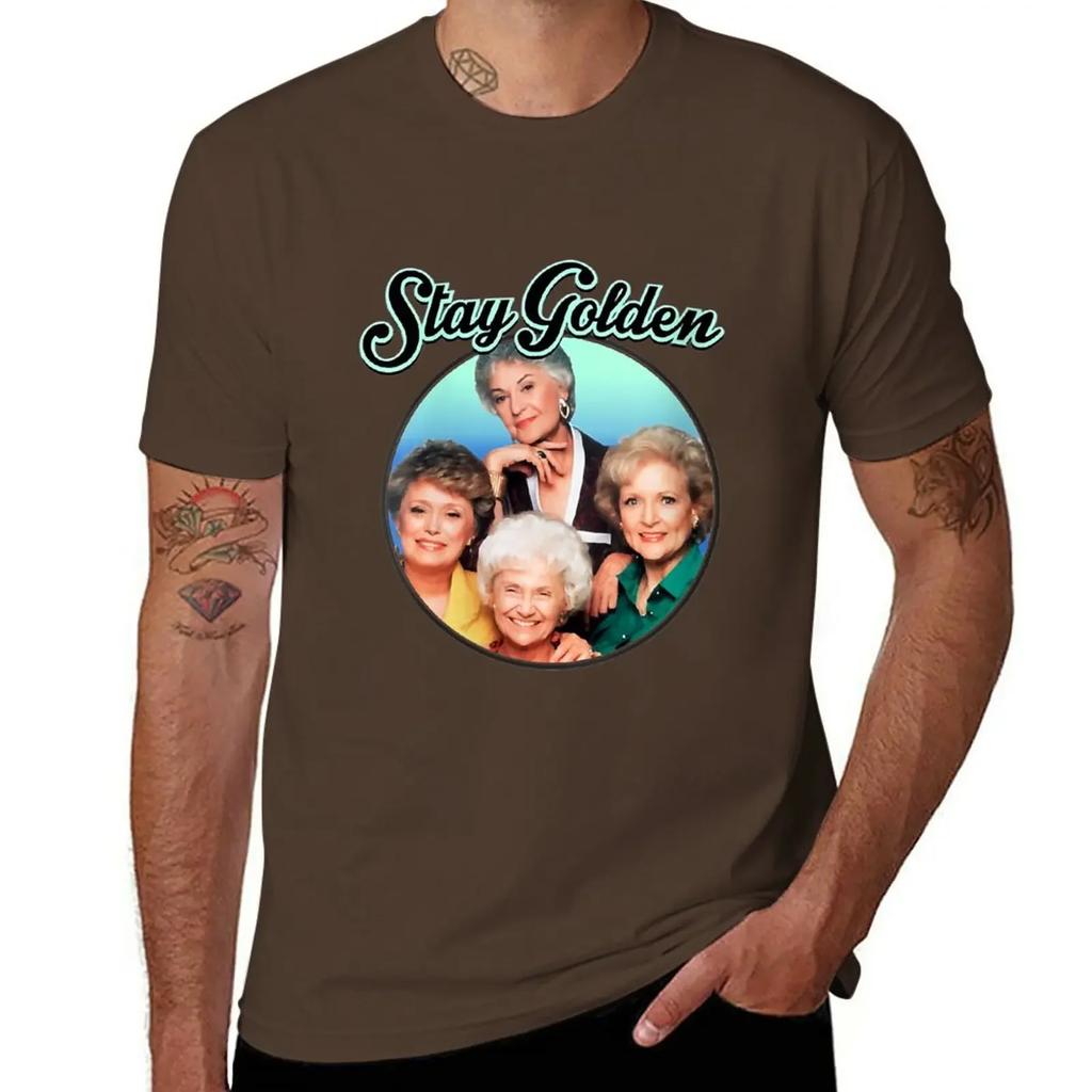 Four Mature Women TV Show 80s 90s Fans Gifts T-Shirt tees cute tops mens tall t shirts