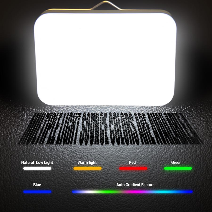 Mini LED Camping Lamp USB Rechargeable Portable Light Outdoor Portable Hook Tent Lamp Fishing Emergency Lighting Working Lantern