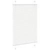 VidaXL Store plissé blanc 95x100 cm largeur du tissu 94,4 cm polyester, store plissé de fenêtre, store accordéon, store 4015482