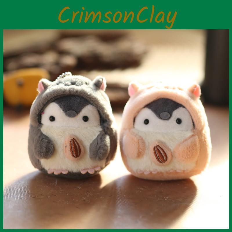 Exam Success Penguin Plush Toy Keychain Adorable And Ultra Soft Bag Accessory