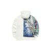 Fila X Музей Ван Гога Логотип Принт Цветные Блоки Спортивный Вязаный Свитшот Женские свитшоты Облачно-Белый F11W218214F-WT