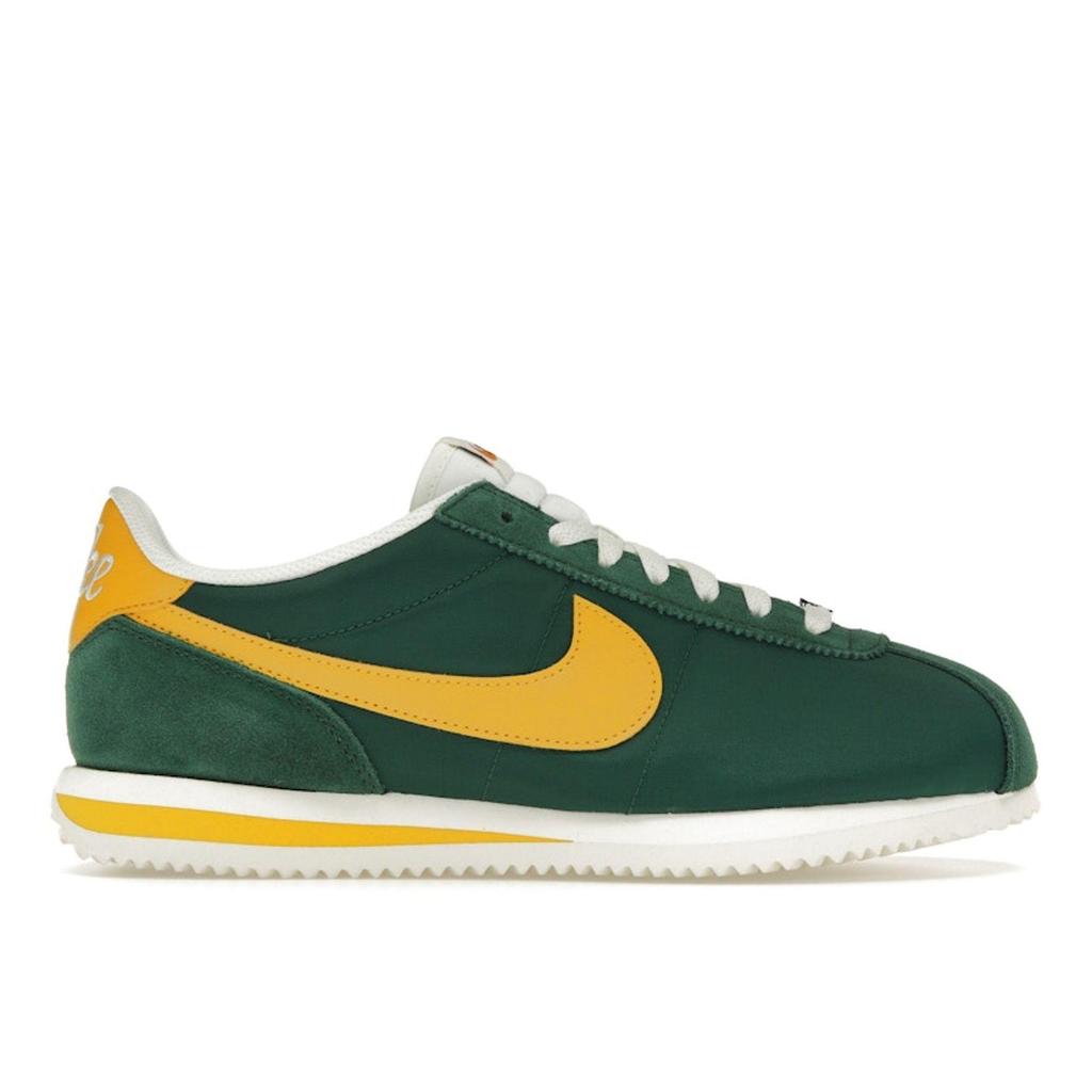 Nike Мужская обувь Cortez Textile Gorge Green Sail Alpha Orange Yellow Ochre HF1435-300