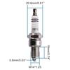 E6TC-F5TC-L7T-A7TC-D8TC Одноэлектродная свеча зажигания для мотоциклов, квадроциклов и внедорожников