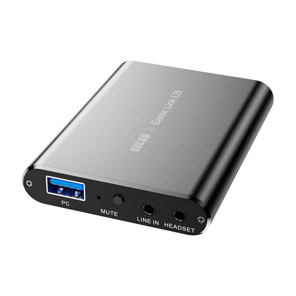 Ezcap371 Game Link U3 Video Capture Box 4K Loop Out 1080P HD Recording Box USB3.2 Audio Video