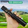 10-300x40 Professional Monocular Telescope HD Powerful Portable Binoculars Zoom High Quality BAK4-Prism Waterproof for Camping