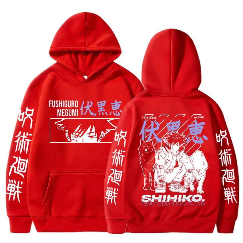 Japanese Anime Jujutsu Kaisen Hoodies Yuji Itadori Cartoon