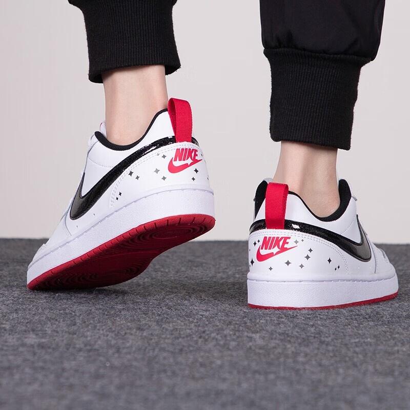 (GS) Nike Court Borough Low 2 SE 'White Very Berry' Kids' DM0110-100
