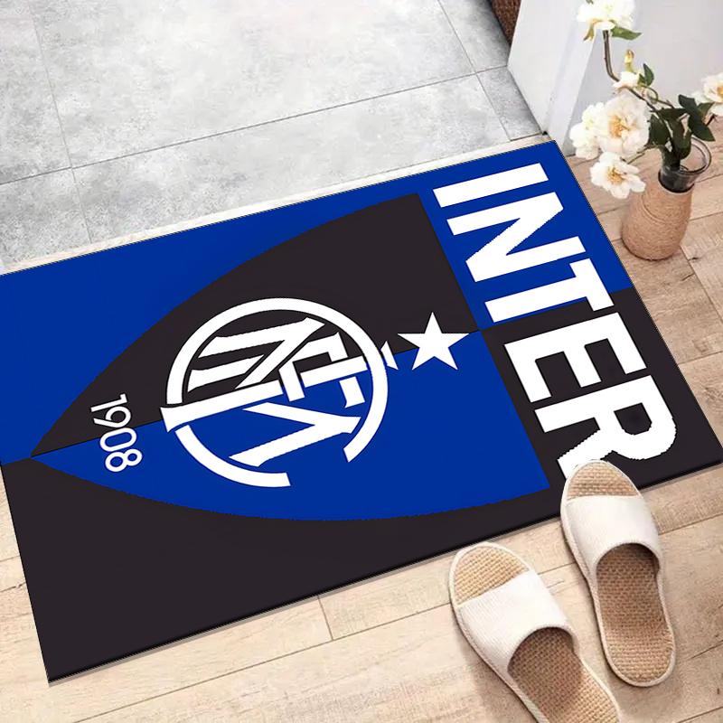 I-Internazionale MilanoPrinted Area Rug Carpet for Bedroom Living Room Home Decor Rugs Mat Non Slip Mat Rug for Bedside