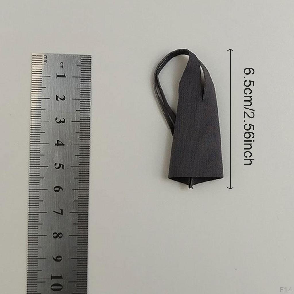 1/12 Dress Neck Tie Mini Short Sleeveless for 6'' Female Action Figures