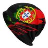 Flag Of Portugal Bonnet Hat Goth Ski Skullies Beanies Hats for Unisex Women Knit Hat Spring Dual-use Cap