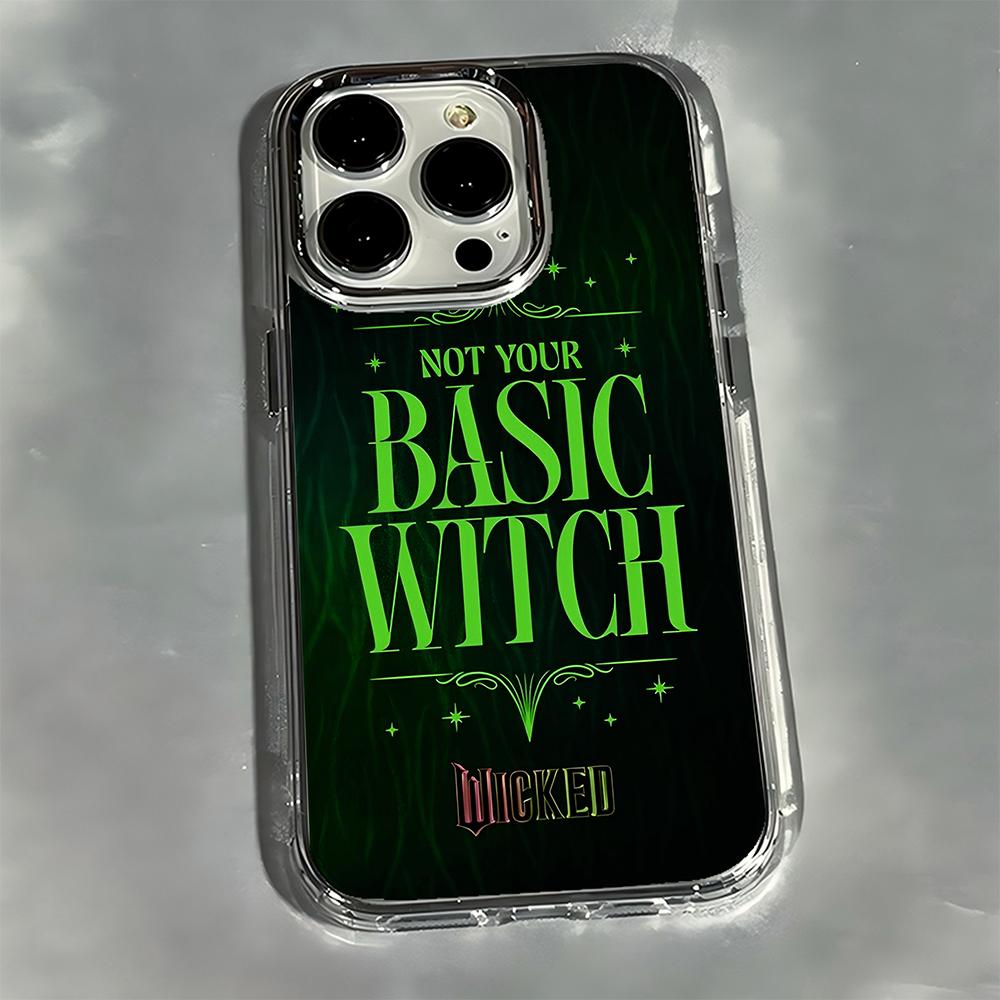 Чехол для телефона W-Wicked Часть первая для G-Glinda iPhone 17 16e 16 15 14 13 12 11mini Pro Max X XR XSMAX 8 7 Air Plus Мягкая крышка