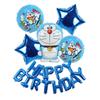 Doraemon Aluminum Film Balloons for Children's Birthday, Doraemon Cartoon Balloons for Children's Birthday Party
