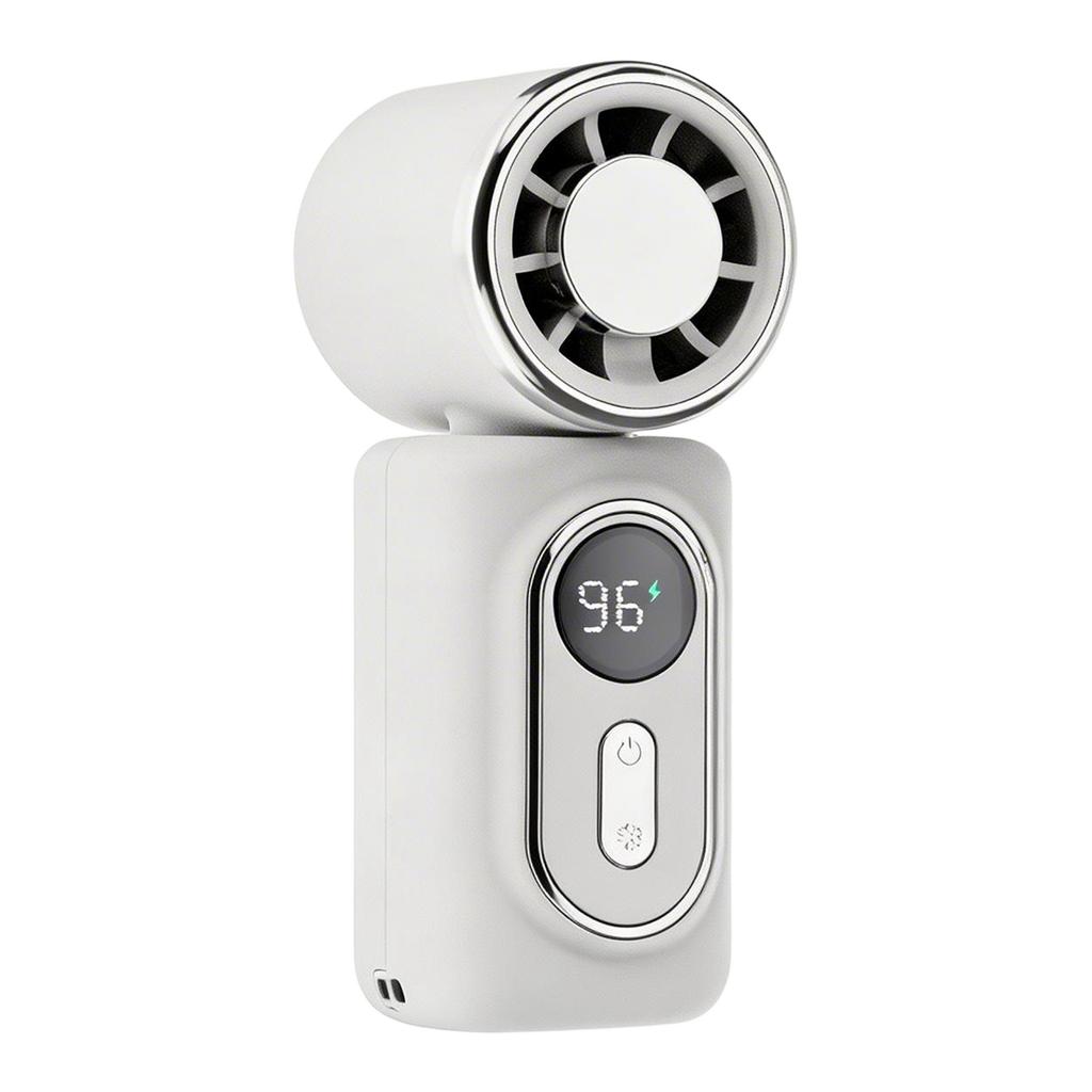 Portable Handheld Fan Mini Clip-on Fan With Umbrella Holder Function USB Rechargeable Personal Cooling Fan For Outdoor Camping