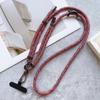 8mm Thick Phone Lanyard Adjustable Crossbody Rope Charm with Tether Tab,Total Length: 140cm