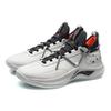 Li Ning Speed Team Повседневные Баскетбольные кроссовки с амортизацией, нескользящие, износостойкие, низкие, мужские, серебристо-белые ABPQ047-3