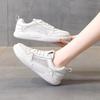 Platform White Shoes Women's Summer New Trend Versatile Mesh Breathable Casual Board Shoes Lace-up Sports Women's Shoes