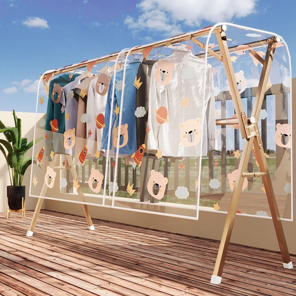 Водонепроницаемый чехол для одежды, пылезащитный, большой вместимости, утолщенный, для хранения платьев, защитный, пыленепроницаемый, подвесной органайзер для одежды, чехлы