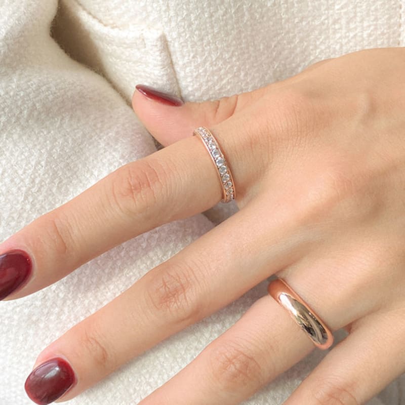 MAYBETOI 14k Кольцо-макарон Гомару