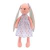 Мягкая игрушка кролик с гибкими ушками, 35 см 45 см 55 см Мягкая игрушка для девочек, младенцев, Мягкая плюшевая игрушка для объятий, Подарок на Рождество