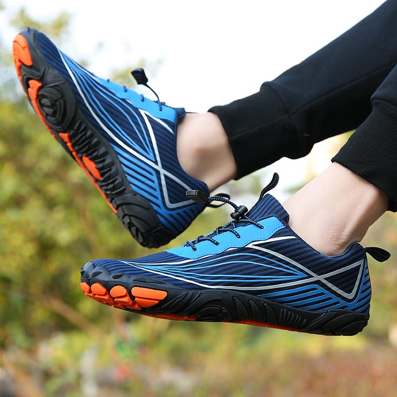 Дышащая походная спортивная обувь для мужчин и женщин, кроссовки для тренировок в зале босиком, нескользящая обувь для треккинга и альпинизма на открытом воздухе