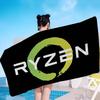 AMD R-Ryzen Technology products Microfiber Beach Towel Absorbent Quick dry Soft Yoga Swimming Resort Mountain Climbing Towel