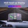 Автомобильный проектор на лобовое стекло HUD Беспроводная зарядка Держатель для телефона GPS-навигация Проектор Универсальное крепление на приборную панель автомобиля Безопасное вождение Автоаксессуары