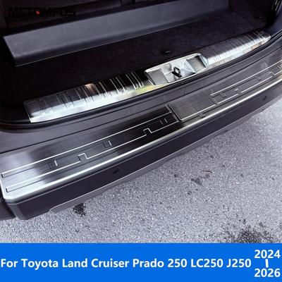 Для Toyota Land Cruiser Prado 250 LC250 J250 2024-2026 Задний Багажник Бампер Пороговая Накладка На Дверь Багажника Накладка от Царапин Аксессуары