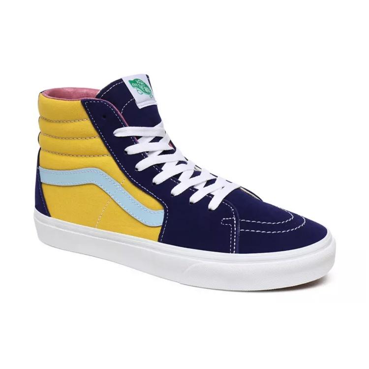 Vans Sunshine Sk8-hi Yellow Blue Men's VN0A4U3CWNY