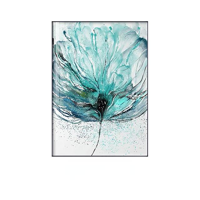 Modern Abstract Flowers, Canvas, Painting, Posters, Printers, Ink and Laundry, Golden Wall Painting for Living Room, Bedroom, Decor, Cuadros