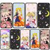 Cover for iPhone 16 15 Xiaomi Redmi Note 14 13 12 11 Pro Max X 8 9 16e Samsung Galaxy S25 S24 S23 Moto OPPO Huawei Girl Sailor Anime Moon Phone Case