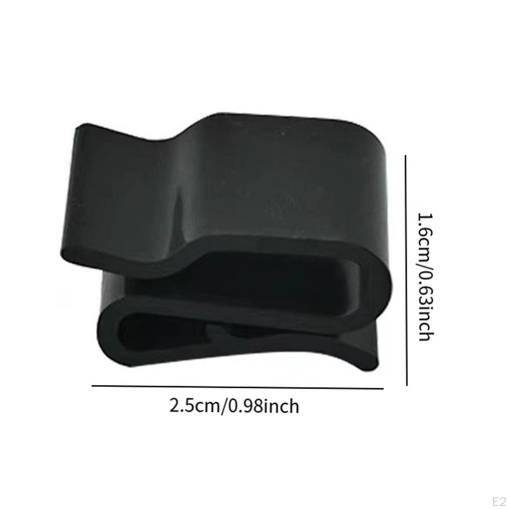 50x фотоэлектрических кабельных зажимов Pv практичные зажимы для проводов рамы прицепа электрический шнур