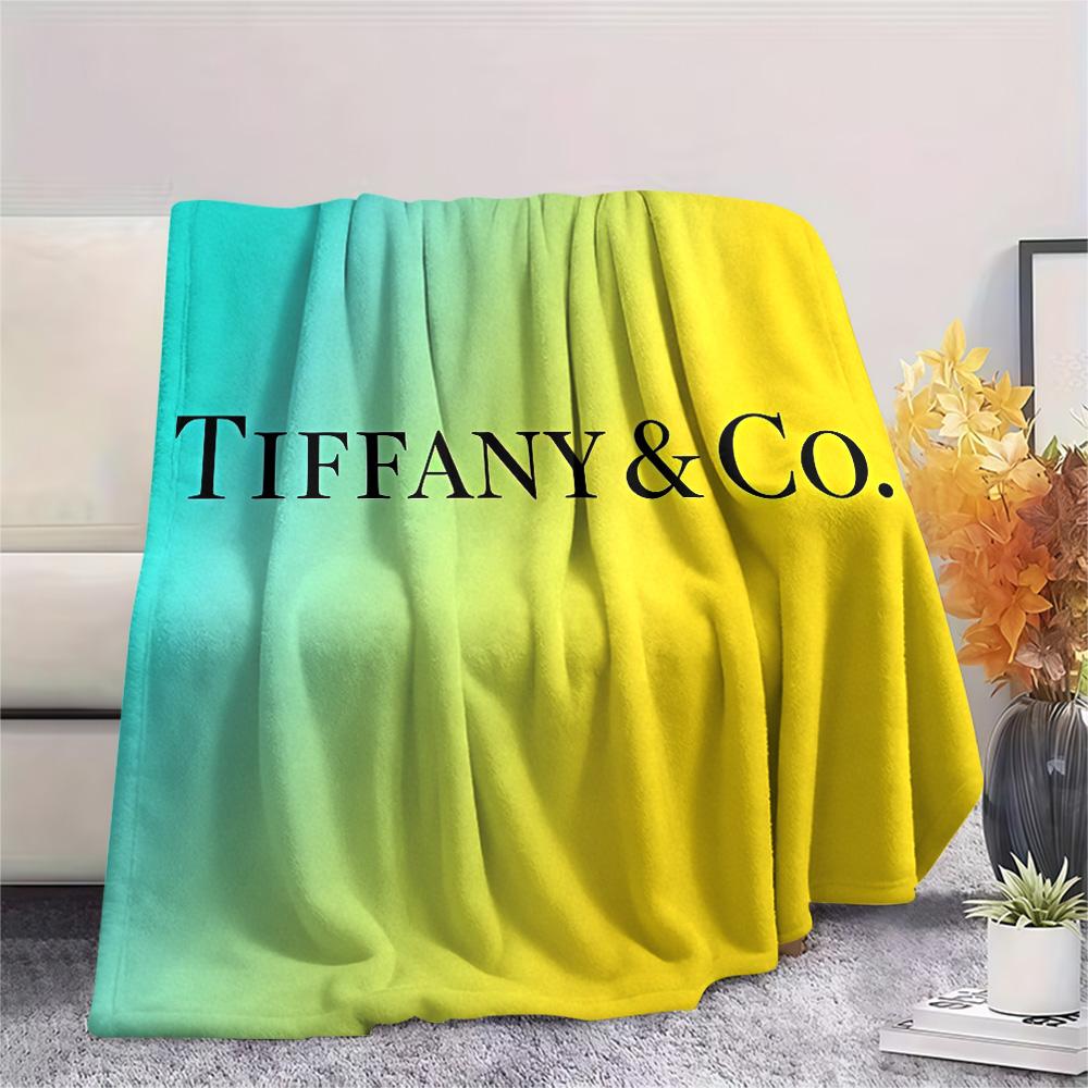 Tiffany printing Flannel Blanket Bedroom Coverlet Sofa Camping Warm blanket Gifts for family and friends(MJ082)