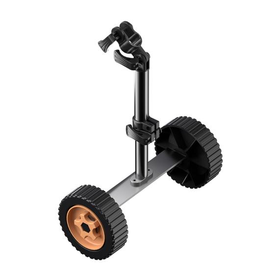 Вспомогательные колеса для триммера, регулируемая высота, колеса-насадки для газонокосилки, ходьба