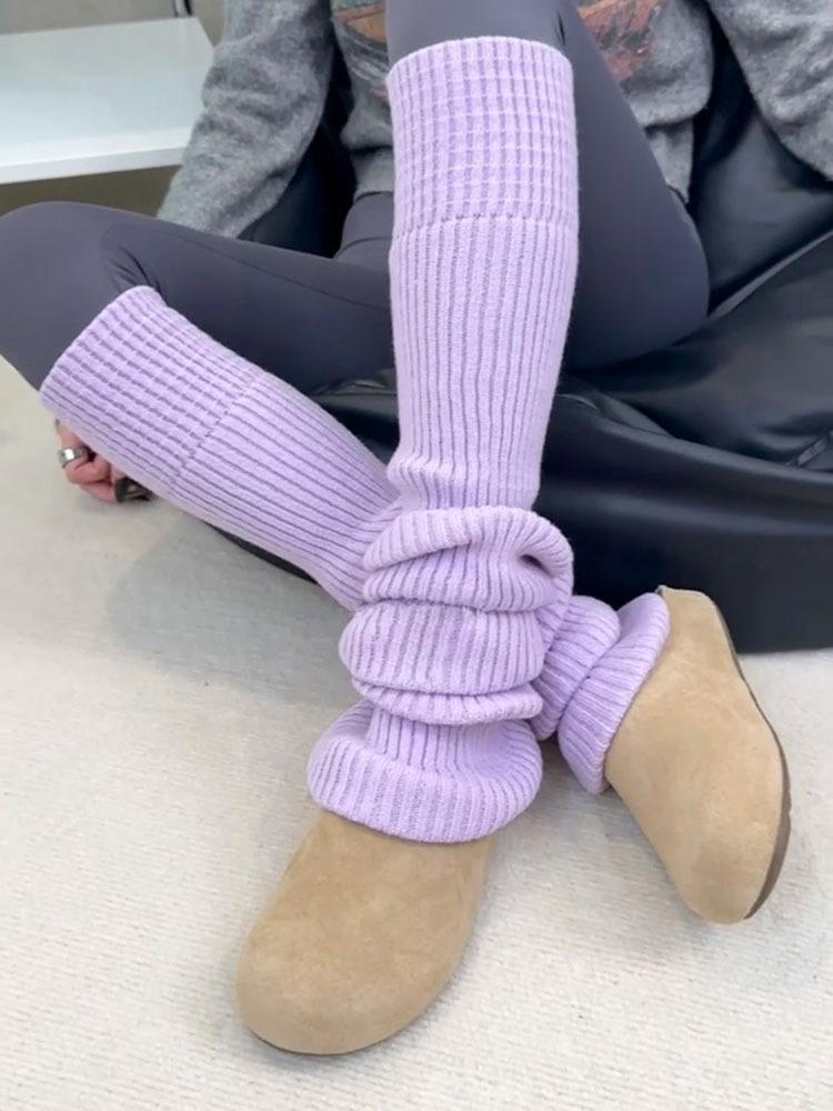 New 75Cm Ballet Elegant Elastic Warm Autumn And Winter Yoga Lengthened Knee Stacking Socks Socks Leg Cover
