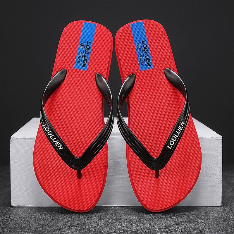 Lu Lu'an's New Summer Rubber Non-slip Foot Sandals Men's Outdoor Casual Slippers Outer Wear Men's Summer Batch