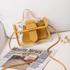 Jelly Bag Transparent Ins Style Women Handbag Crossbody Bag Shoulder Messenger Small Square Bag