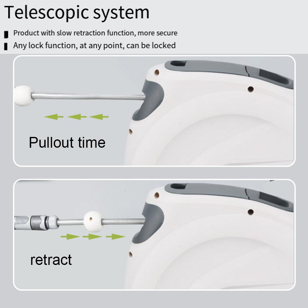 65 Ft Retractable Garden Hose Reel Automatic Hose Reel 180 Degree Swivel Bracket Telescopic Water Hose Reel for Car Washing